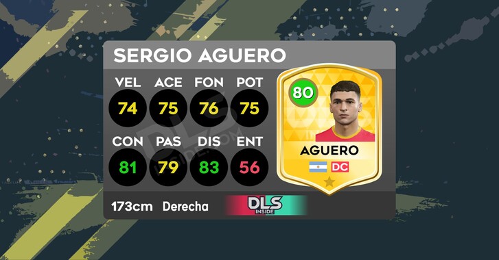 Sergio Kun Aguero exclusive card DLS