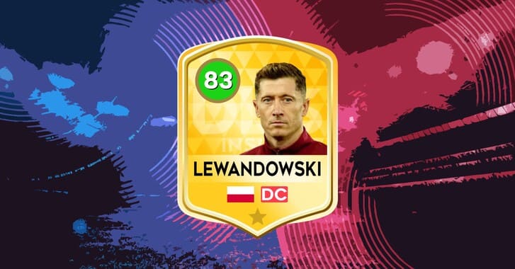 Carta de Robert Lewandowski en DLS